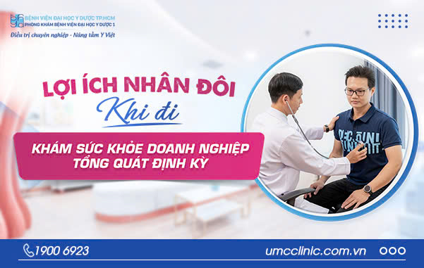 LỢI ÍCH NHÂN ĐÔI KHI ĐI KHÁM SỨC KHỎE DOANH NGHIỆP TỔNG QUÁT ĐỊNH KỲ