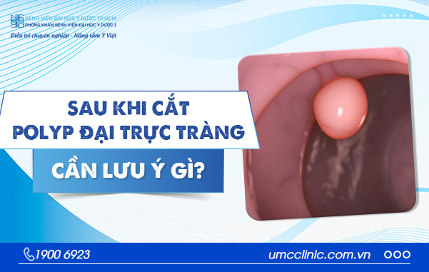 SAU KHI CẮT POLYP ĐẠI TRÀNG CẦN LƯU Ý GÌ?