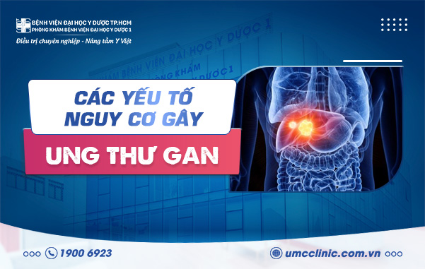 CÁC YẾU TỐ NGUY CƠ GÂY UNG THƯ GAN