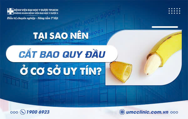 NÊN CẮT BAO QUY ĐẦU Ở ĐÂU TẠI TP.HCM?