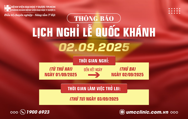 THÔNG BÁO NGHỈ LỄ QUỐC KHÁNH 2/9/2025