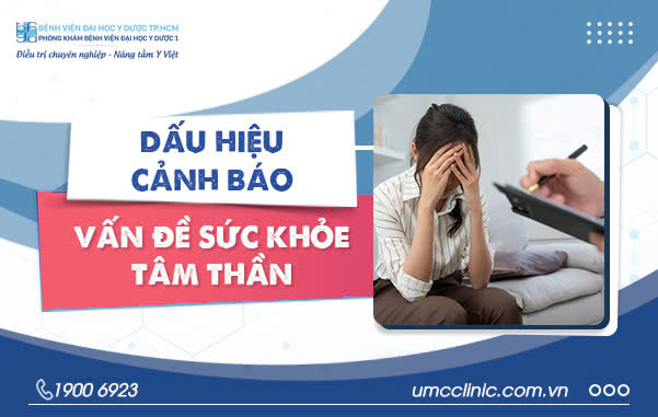 10 DẤU HIỆU CẢNH BÁO VẤN ĐỀ SỨC KHỎE TÂM THẦN BẠN CẦN LƯU Ý