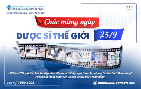 CHÀO MỪNG NGÀY DƯỢC SĨ THẾ GIỚI 25/9
