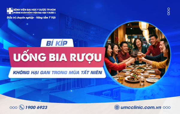 BÍ KÍP UỐNG RƯỢU BIA KHÔNG HẠI GAN TRONG MÙA TẤT NIÊN