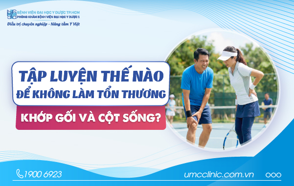 TẬP LUYỆN THẾ NÀO ĐỂ KHÔNG LÀM TỔN THƯƠNG KHỚP GỐI VÀ CỘT SỐNG?