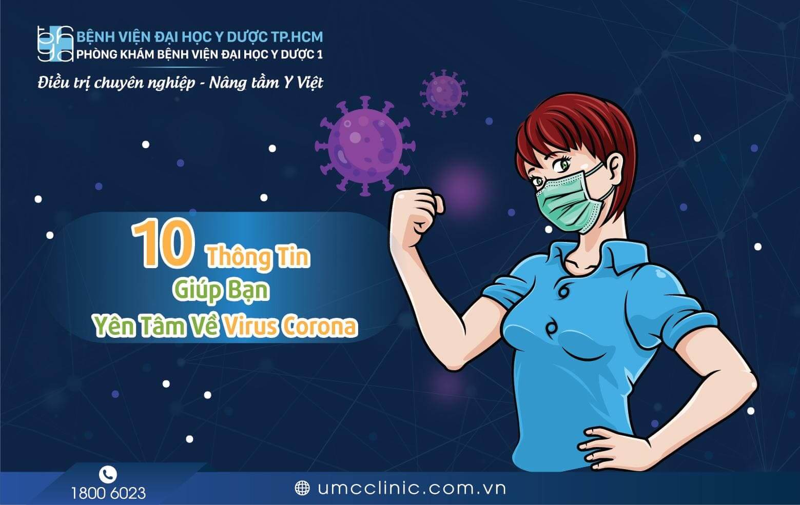 10 THÔNG TIN GIÚP BẠN YÊN TÂM VỀ VIRUS CORONA