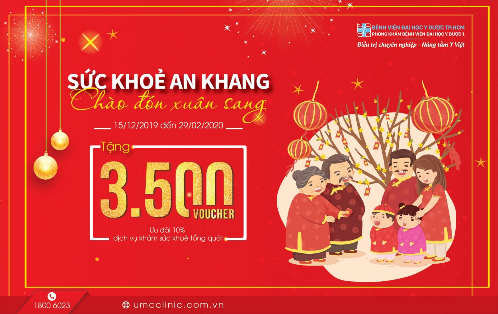 SỨC KHOẺ AN KHANG CHÀO ĐÓN XUÂN SANG