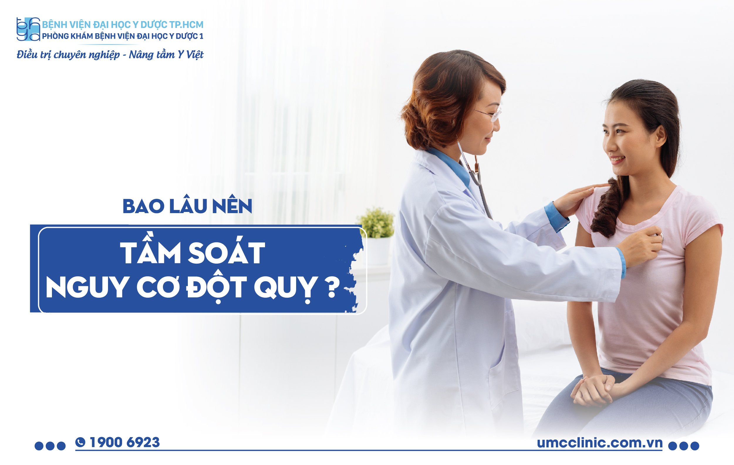 BAO LÂU NÊN TẦM SOÁT NGUY CƠ ĐỘT QUỴ