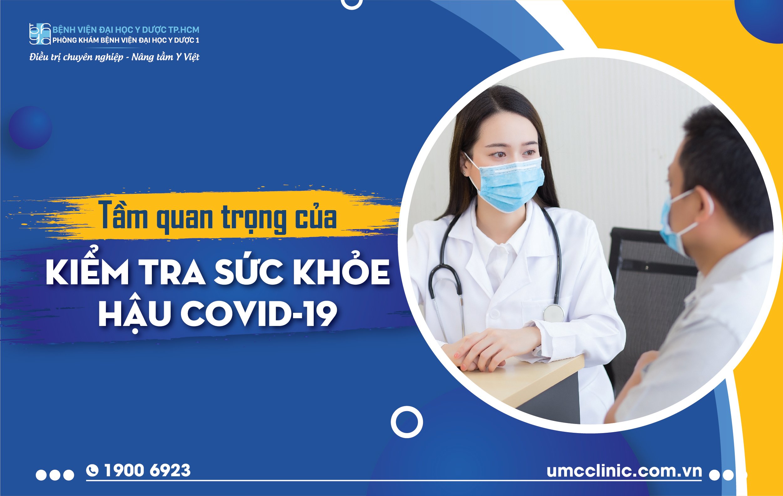 TẦM QUAN TRỌNG CỦA KIỂM TRA SỨC KHOẺ HẬU COVID-19
