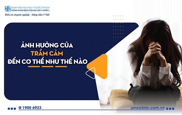 ẢNH HƯỞNG CỦA TRẦM CẢM ĐẾN CƠ THỂ NHƯ THẾ NÀO?