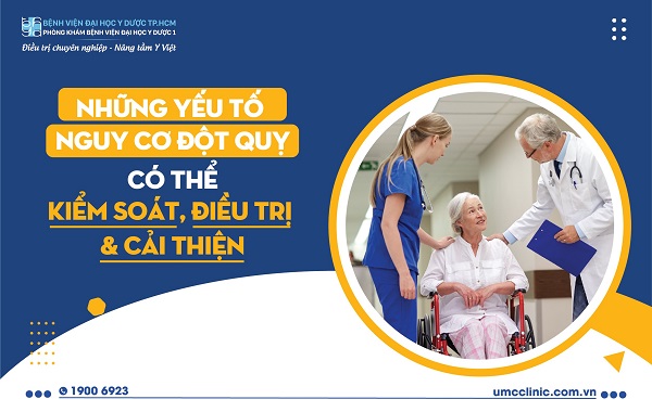 NHỮNG YẾU TỐ NGUY CƠ ĐỘT QUỴ CÓ THỂ KIỂM SOÁT, ĐIỀU TRỊ VÀ CẢI THIỆN