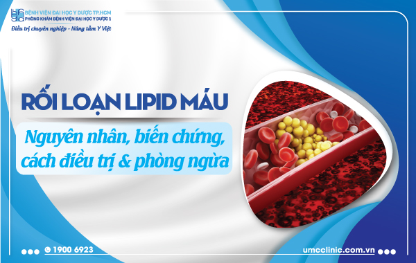 RỐI LOẠN LIPID MÁU: NGUYÊN NHÂN, BIẾN CHỨNG, CÁCH ĐIỀU TRỊ VÀ PHÒNG NGỪA