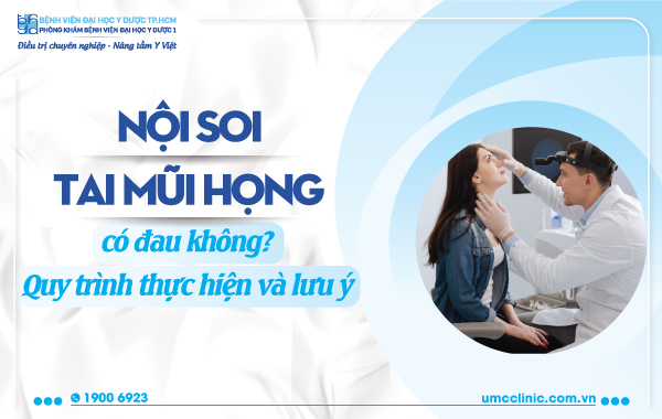 NỘI SOI TAI MŨI HỌNG CÓ ĐAU KHÔNG? QUY TRÌNH THỰC HIỆN VÀ LƯU Ý