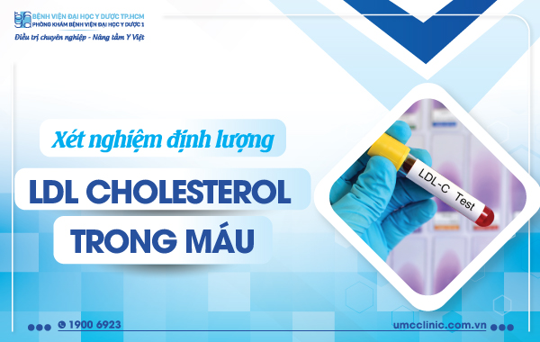 XÉT NGHIỆM ĐỊNH LƯỢNG LDL CHOLESTEROL TRONG MÁU