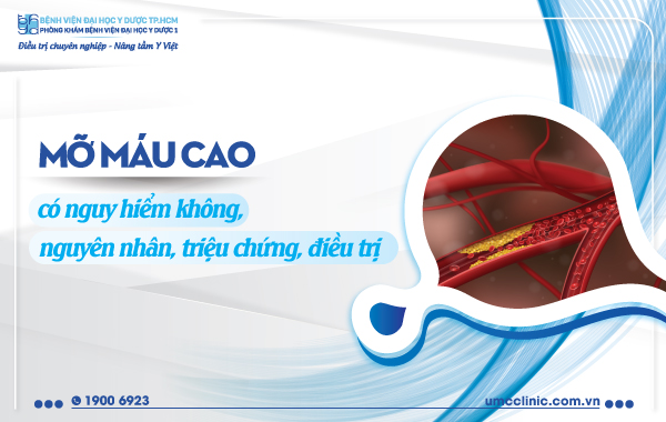 MỠ MÁU CAO: CÓ NGUY HIỂM KHÔNG, NGUYÊN NHÂN, TRIỆU CHỨNG, ĐIỀU TRỊ