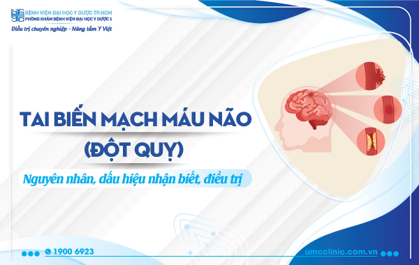 TAI BIẾN MẠCH MÁU NÃO (ĐỘT QUỴ): NGUYÊN NHÂN, DẤU HIỆU NHẬN BIẾT, ĐIỀU TRỊ
