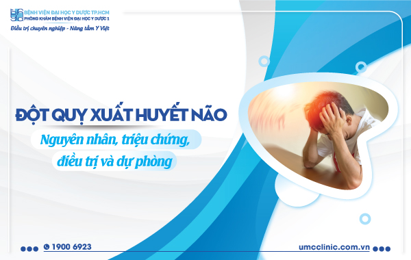 ĐỘT QUỴ XUẤT HUYẾT NÃO: NGUYÊN NHÂN, TRIỆU CHỨNG, ĐIỀU TRỊ VÀ DỰ PHÒNG