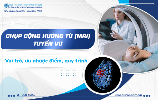 CHỤP CỘNG HƯỞNG TỪ (MRI) TUYẾN VÚ: VAI TRÒ, ƯU NHƯỢC ĐIỂM, QUY TRÌNH