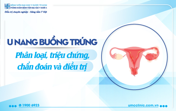 U NANG BUỒNG TRỨNG: PHÂN LOẠI, TRIỆU CHỨNG, CHẨN ĐOÁN VÀ ĐIỀU TRỊ