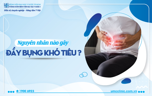 NGUYÊN NHÂN GÂY RA ĐẦY BỤNG KHÓ TIÊU