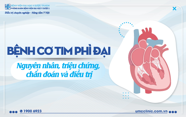 BỆNH CƠ TIM PHÌ ĐẠI: NGUYÊN NHÂN, TRIỆU CHỨNG, CHẨN ĐOÁN VÀ ĐIỀU TRỊ