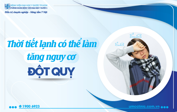 THỜI TIẾT LẠNH CÓ THỂ LÀM TĂNG NGUY CƠ ĐỘT QUỴ