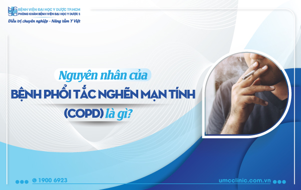 NGUYÊN NHÂN CỦA BỆNH PHỔI TẮC NGHẼN MẠN TÍNH (COPD) LÀ GÌ?