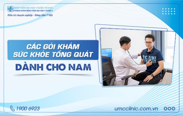 CÁC GÓI KHÁM SỨC KHỎE TỔNG QUÁT DÀNH CHO NAM (PHẦN 1)